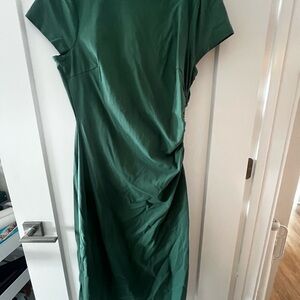 Boden Classic Green Midi Dress